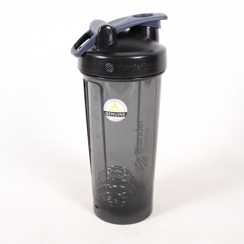 Blender Bottle Black Pro 24oz Perfect Protein Shakes Smoothie Shaker Bottle Cup
